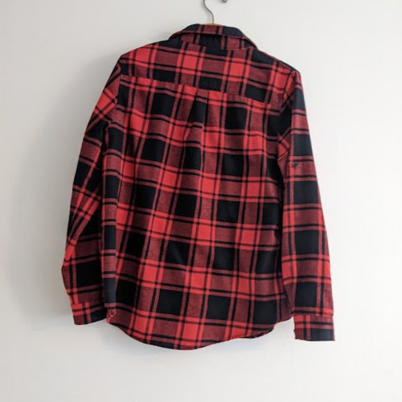 Arianna by Howard's Red and Black Plaid Shirt Size XL - Picture 6 of 10